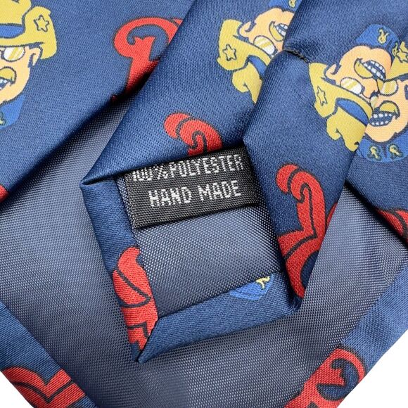 Boutique 100% Silk Dress Tie Made in‎ Italy Cowboy RR 57" 3.5" - Picture 6 of 9